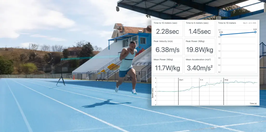 Test sprint VBT orizzontle